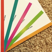 New business cards #rainbow