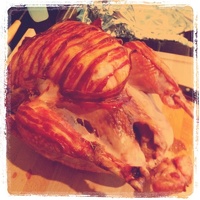 Turkey! 4 hours of careful roasting:-)